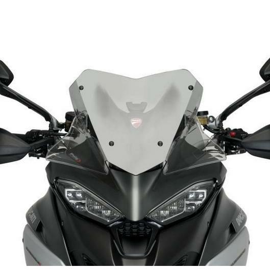 ムルティストラーダ V4/V4S 21〜 スポーツスクリーン スモーク Puig