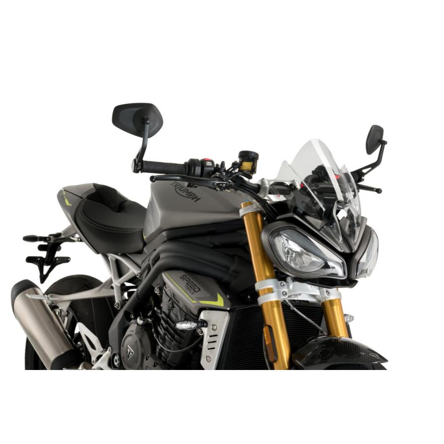 スピードトリプル1200RS スクリーン シールド クリア プーチ