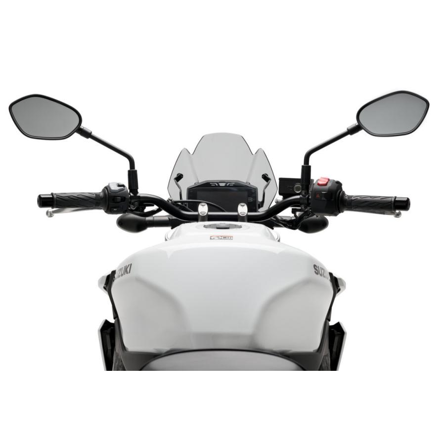 GSX-S1000 2021- スクリーン ウインドシールド ブラック スポーツ