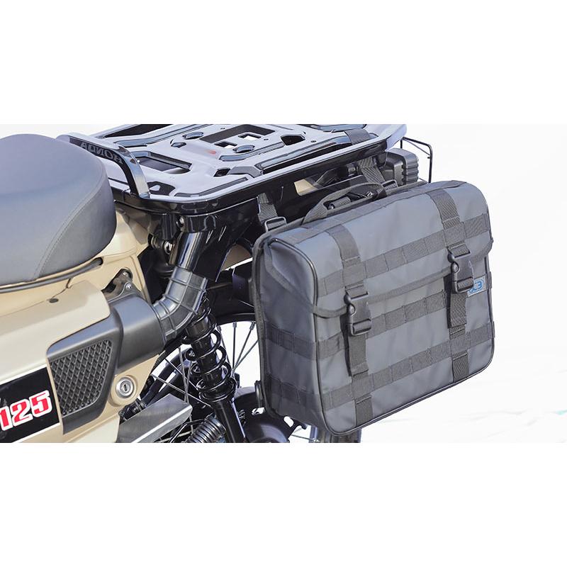 KIJIMA キジマ サイド バッグ サポートブラック ホンダ CT125 ハンター