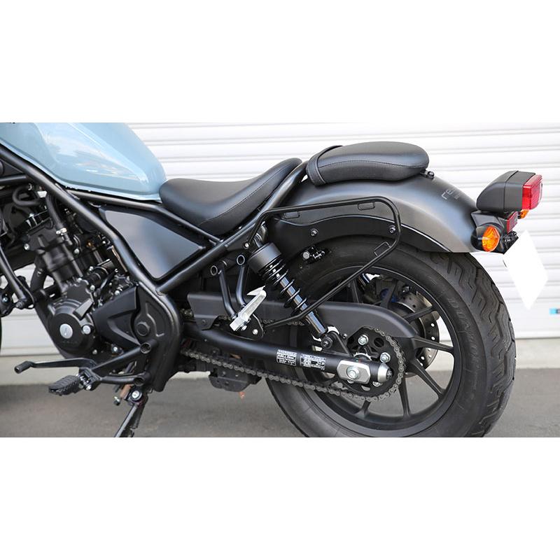 ホンダ レブル 250/500 サドルバッグサポート(左側)マット ホンダ レブル 250/500 サドルバッグサポート(左側)マット