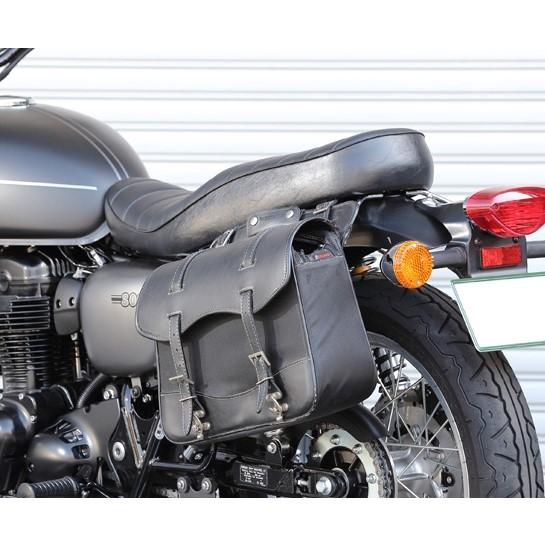 KIJIMA キジマ バッグサポート 左 クロームメッキ カワサキ W800/650
