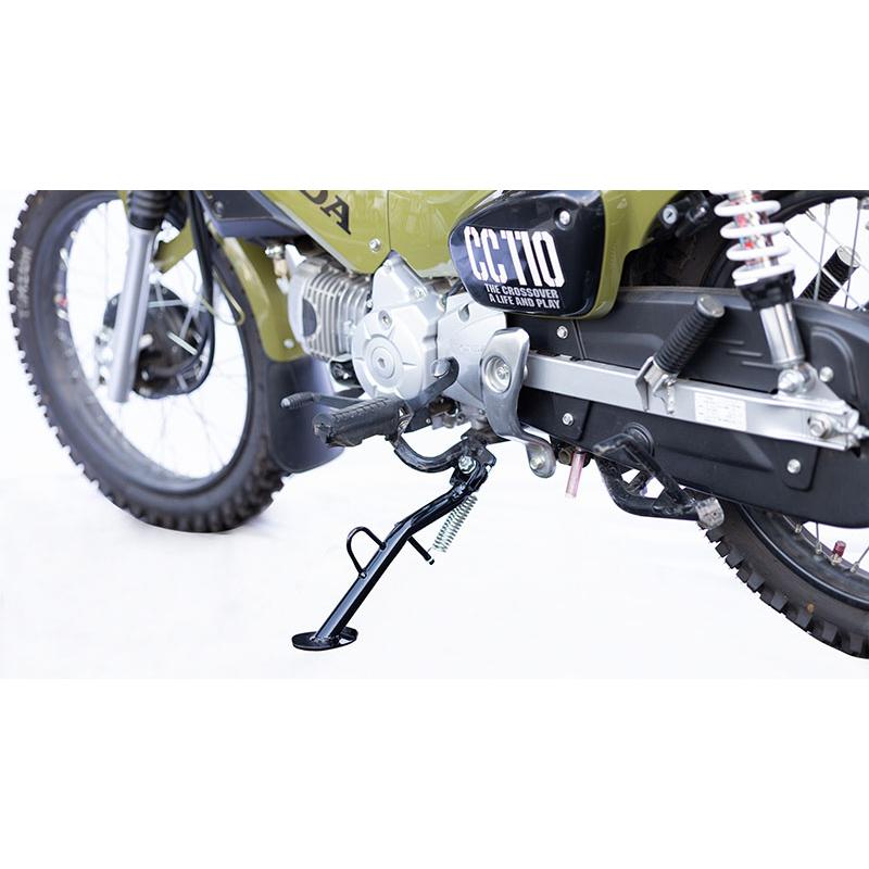 キジマ(Kijima) クロスカブ110 バイクパーツ サイドスタンド ワイドプ KIJIMA（キジマ） サイドスタンド ワイド クロスカブ110 '13