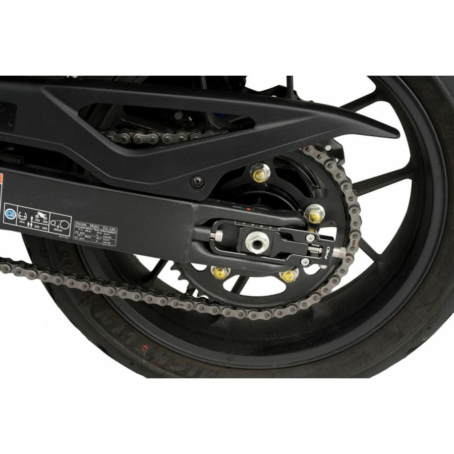 CB750 ホーネット 23- チェーンアジャスター テンショナー レッド Puig