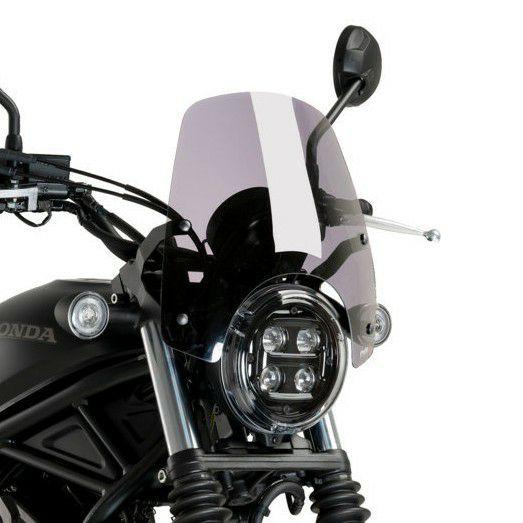 CL250、CL500用　Puigスクリーン CL250/CL500 スクリーン スポーツ スモーク Puig : モトパーツ バイク