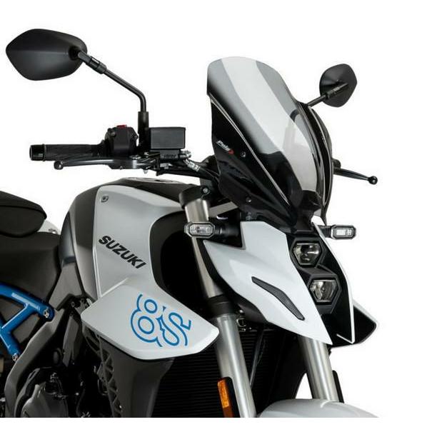 GSX-8S ツーリングスクリーン スモーク Puig : モトパーツ バイク 