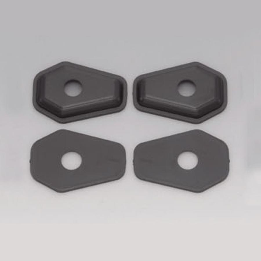 キジマ(KIJIMA) ウィンカーベースマウント 2個SET ブラック スズキ系