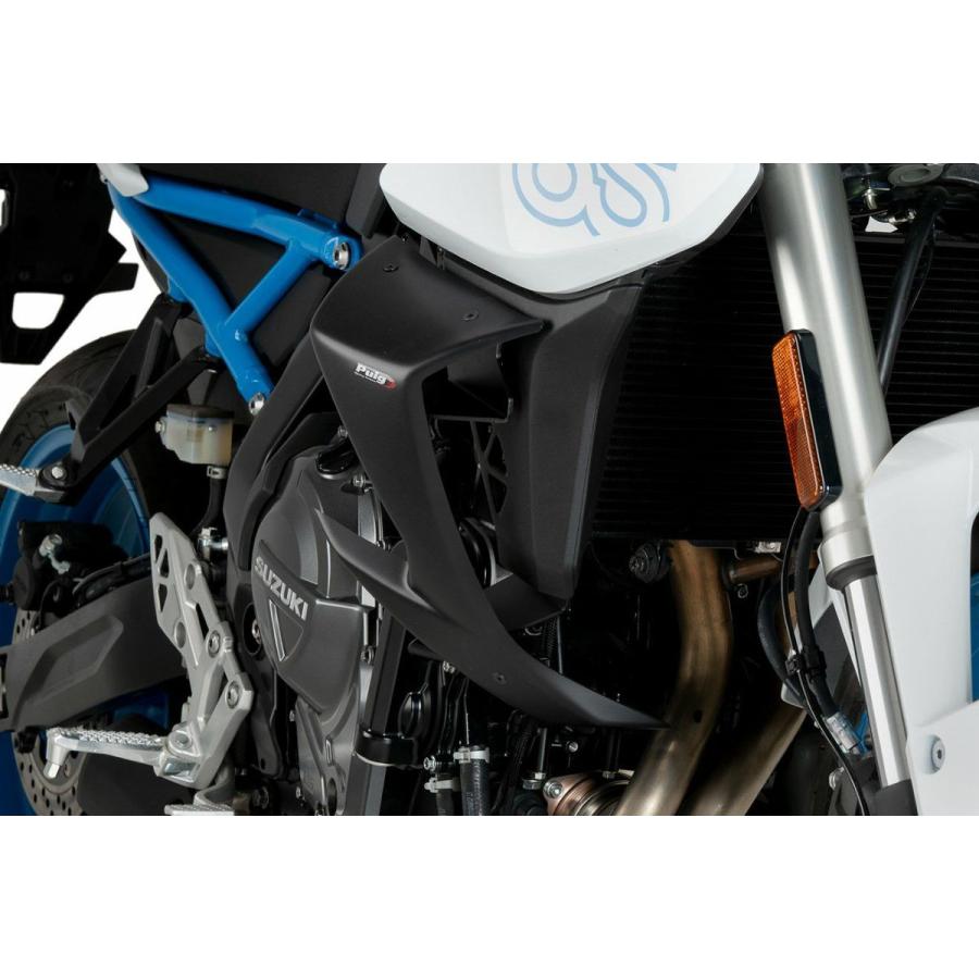 GSX-8S ダウンフォースネイキッド サイドスポイラー Puig GSX-8S ダウンフォースネイキッド サイドスポイラー Puig