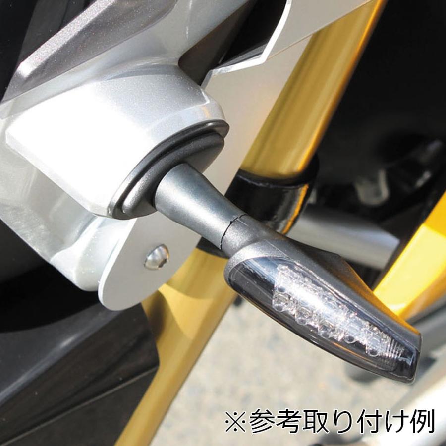 キジマ(KIJIMA) LEDウィンカーTRLタイプ スモークレンズ 2個セット