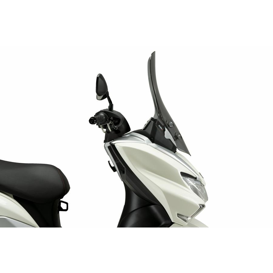 PUIG ツーリングスクリーン V-Techライン スモーク SUZUKI バーグマン