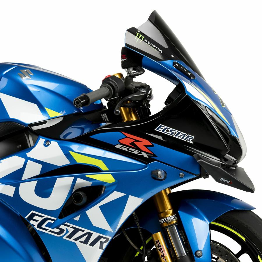Puig フロントスポイラー GP ブラック SUZUKI GSX-R1000/R (2017-2021)の画像