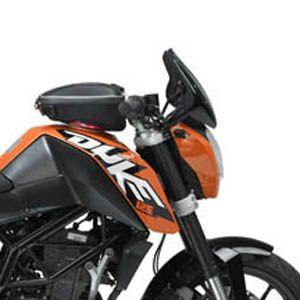 CB1000R 125/200/390DUKE GSR600 ユニバーサルスクリーン 29x28.5 スモーク GIVIの画像