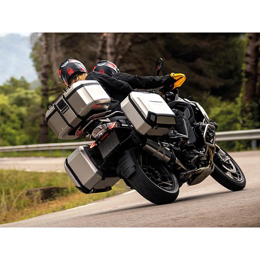 SHAD TR55 TERRA アルミトップケース 55L (シルバー) : モトパーツ 