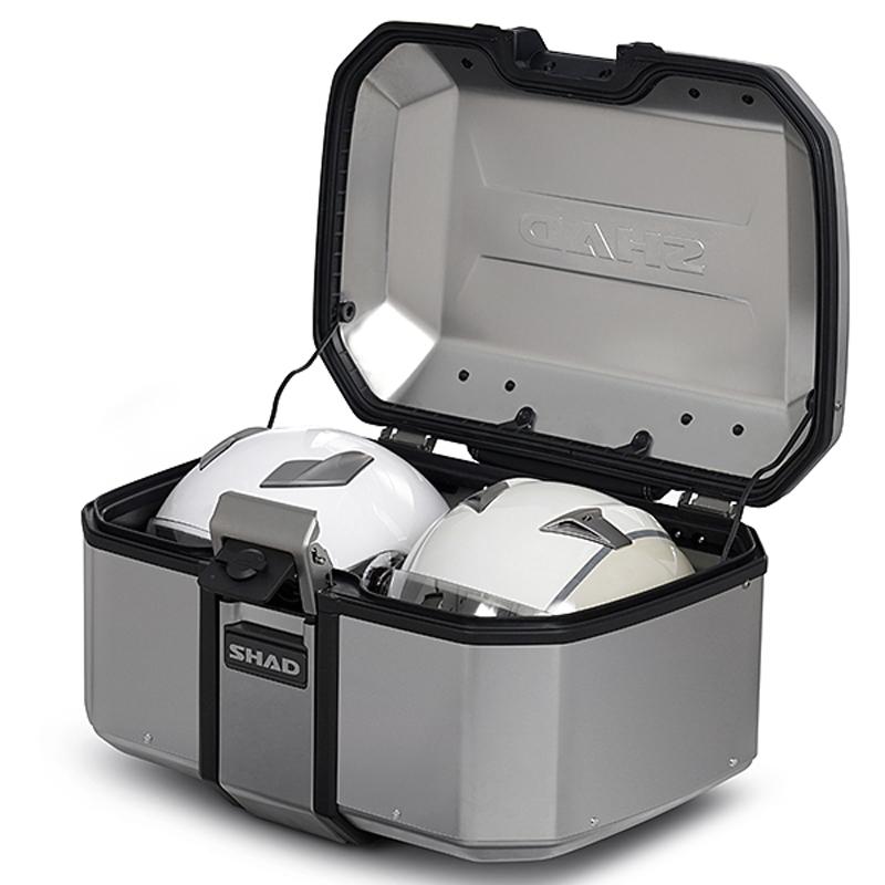 SHAD TR55 TERRA アルミトップケース 55L (シルバー) : モトパーツ 