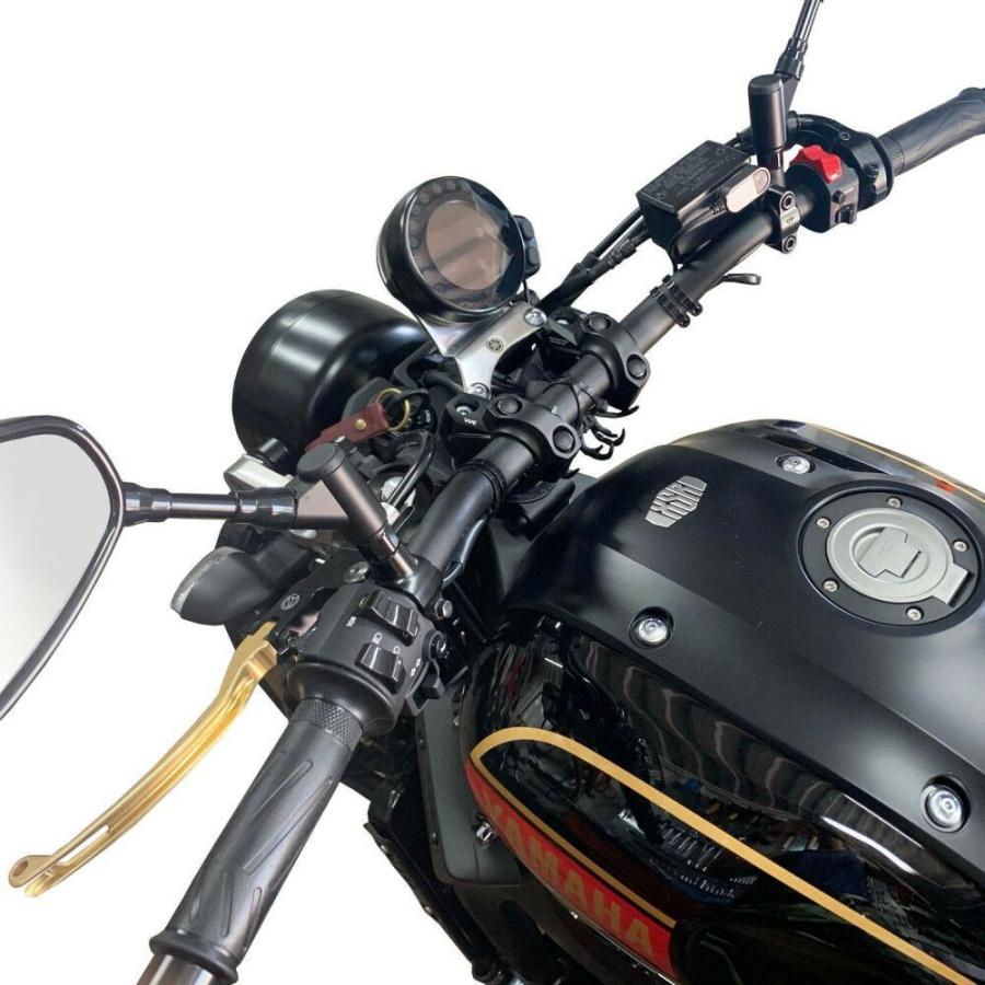 ヤマハ XSR900 2015-2022- ハンドル ライザー 30mmUP 25mmBACK 