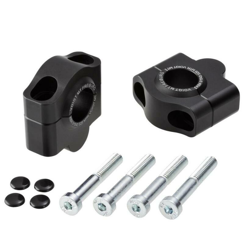 Z400/Z250 18- ハンドルバーライザー 25mm UP ブラック VOIGT MOTO