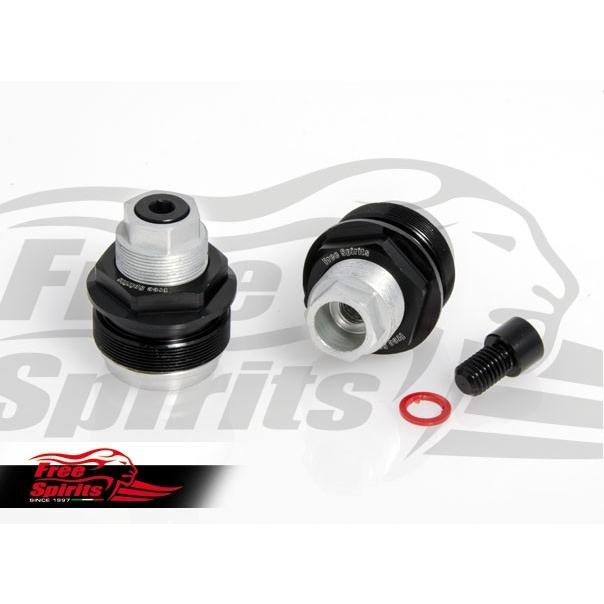 Free Spirits フォークスプリング プリロードアジャスター 47mm Bobber Black
