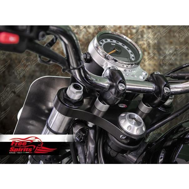 Free Spirits フォークスプリング プリロードアジャスター 47mm Bobber Black