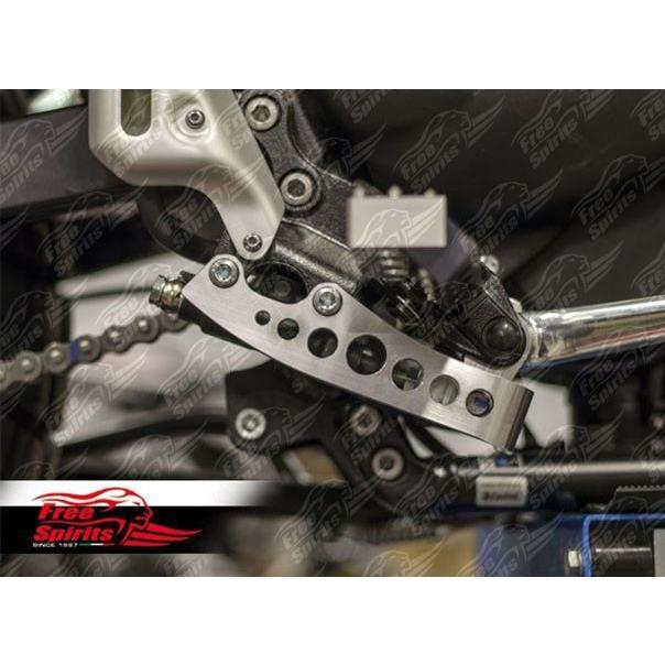 Free Spirits リアマスタシリンダーガード Scrambler シルバーの画像
