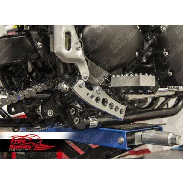 Free Spirits リアマスタシリンダーガード Scrambler シルバーの画像