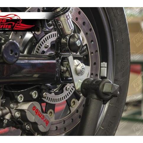 Free Spirits リアスタンドフック シルバー トライアンフ Street Twin，Street Cup，Street Scrambler，Bonneville T100，Bonneville T120