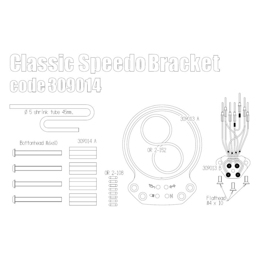 Free Spirits メーターカバー インジケーター 純正スタイル用 ブラックの画像
