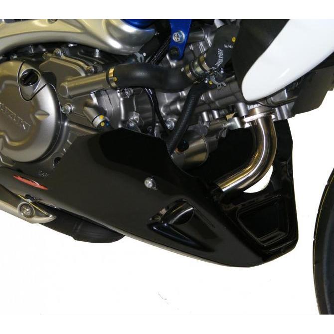 POWERBRONZE アンダーカウル チンスポイラー ブラック スズキ