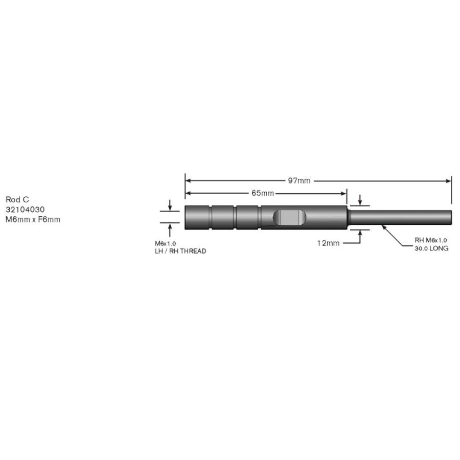 DYNOJET クイックシフター Shift Rod-C MALE/FEM M6｜motoparts｜02