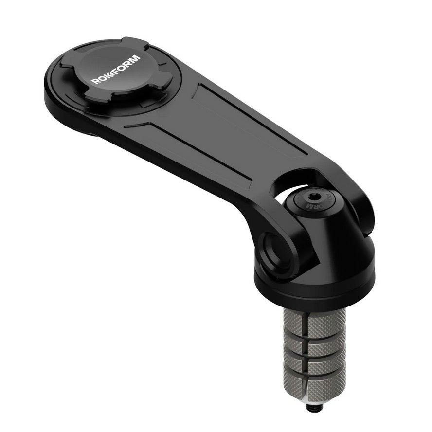 ROKFORM バイク スマホホルダー ステムマウント : モトパーツ バイク