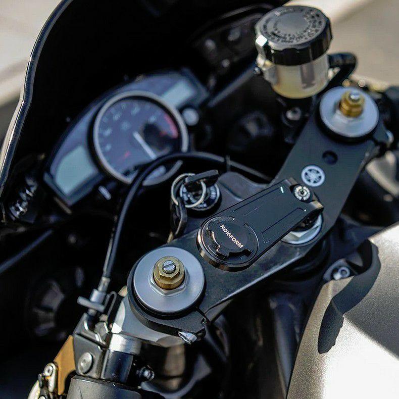 ROKFORM バイク スマホホルダー ステムマウント
