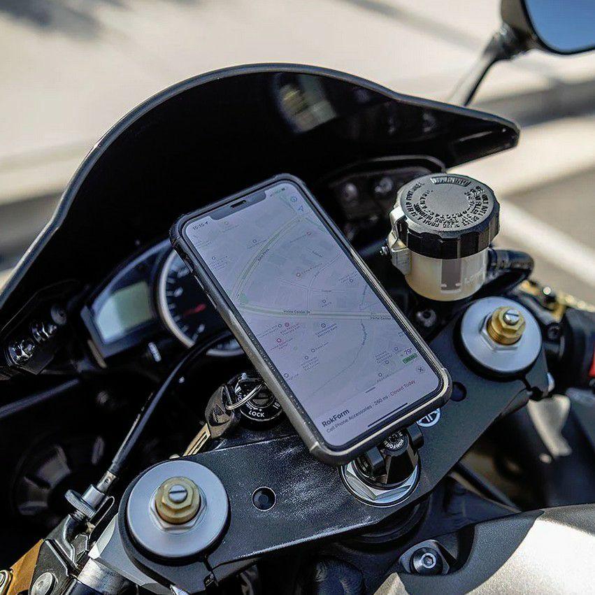 ROKFORM バイク スマホホルダー ステムマウント