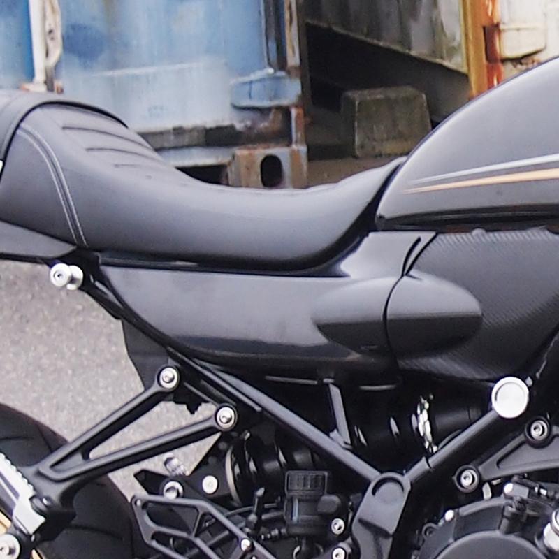 GSX400インパルス サイドカバー 左 黒 23E00 スズキ 純正 中古 GK79A
