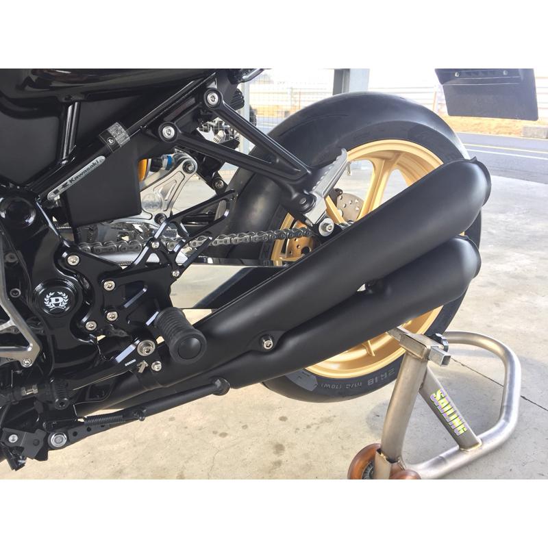 みーとー　z900rs パーツ　4点セット カワサキ Z900RS/CAFE 4本出しマフラー(レース専用) ブラック DOREMI