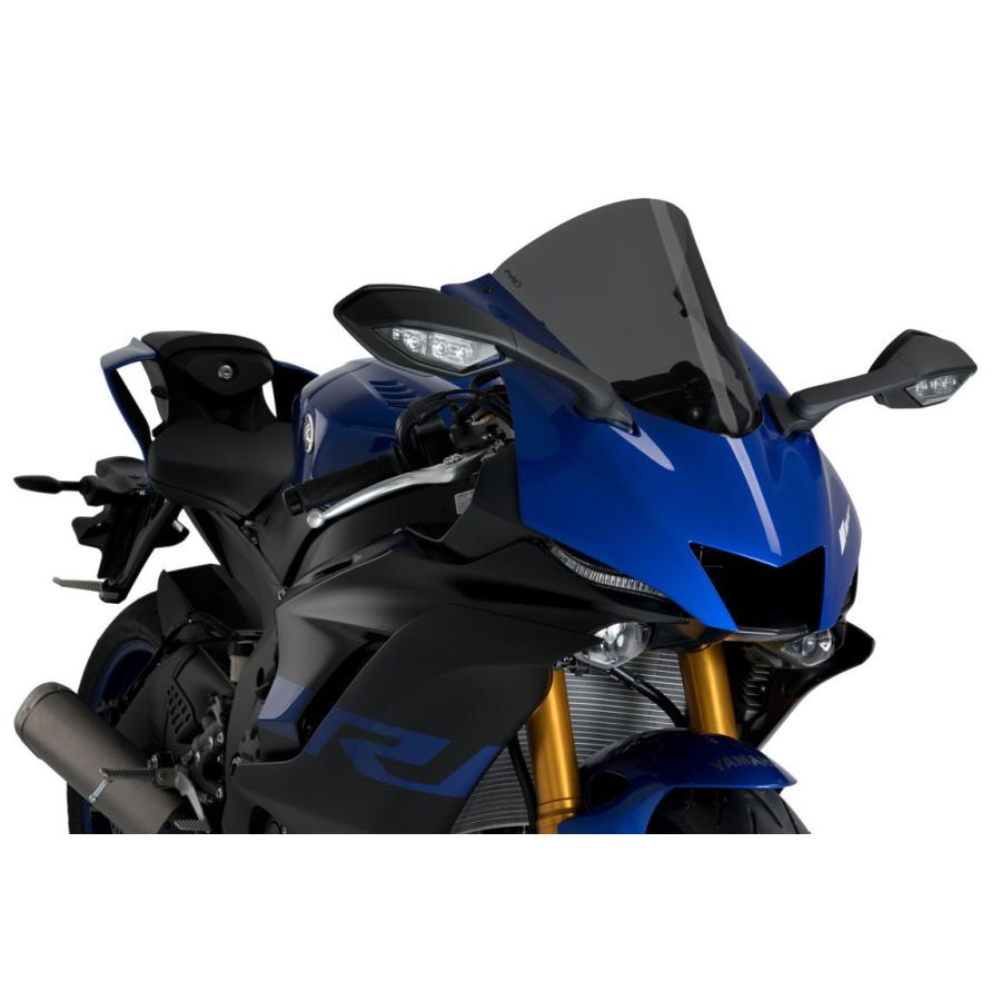 Puig(プーチ)R-RACER・スクリーン・ YZF-R6・17-・ダークスモーク