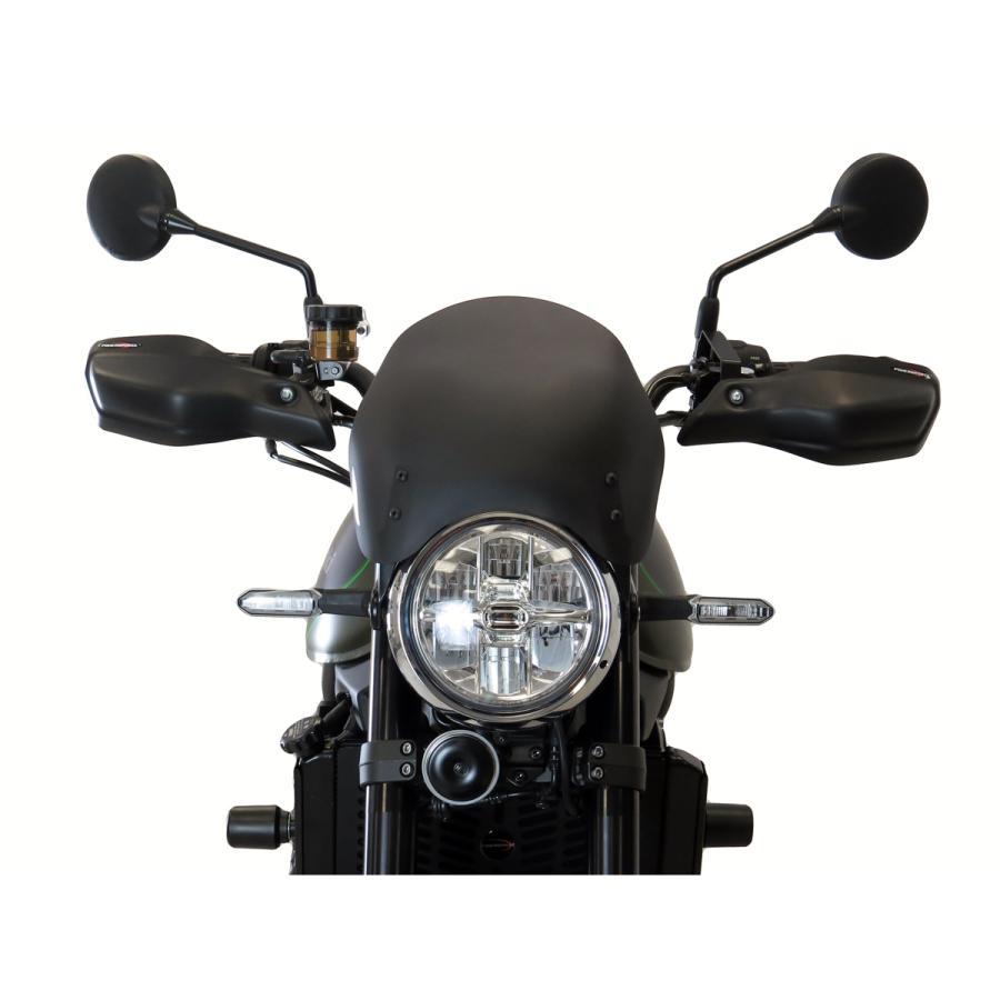 Kawasaki Z900RS ハンドガード マットブラック POWERBRONZE