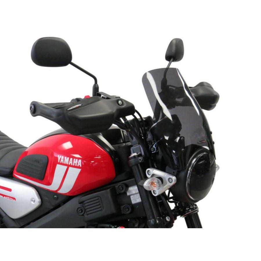 ヤマハ XSR125/155 ハンドガード マットブラック パワーブロンズ
