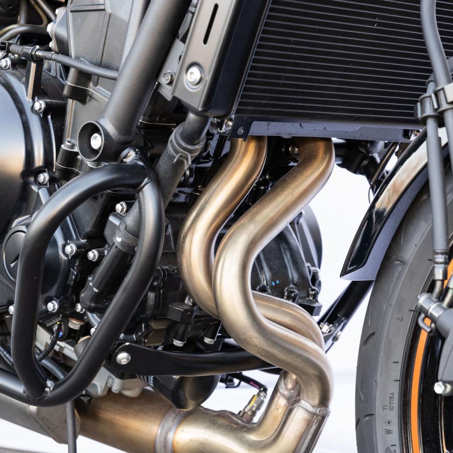 カワサキ Z650RS エンジンガード(マットブラック) KIJIMA : モトパーツ