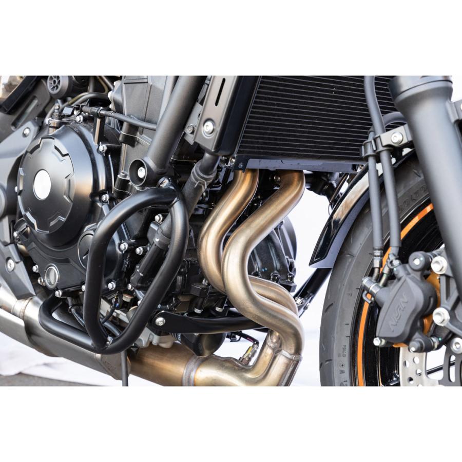 カワサキ Z650RS エンジンガード(マットブラック) KIJIMA : モトパーツ