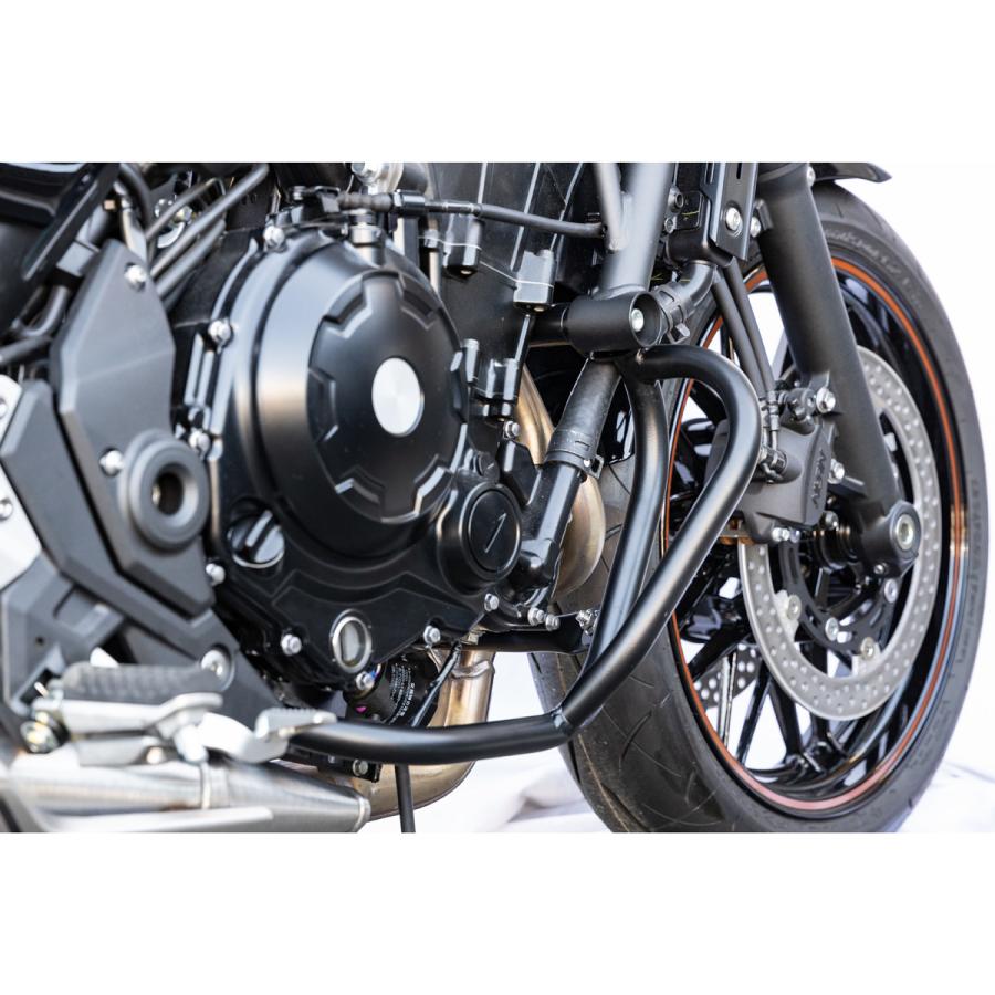 カワサキ Z650RS エンジンガード(マットブラック) KIJIMA : モトパーツ