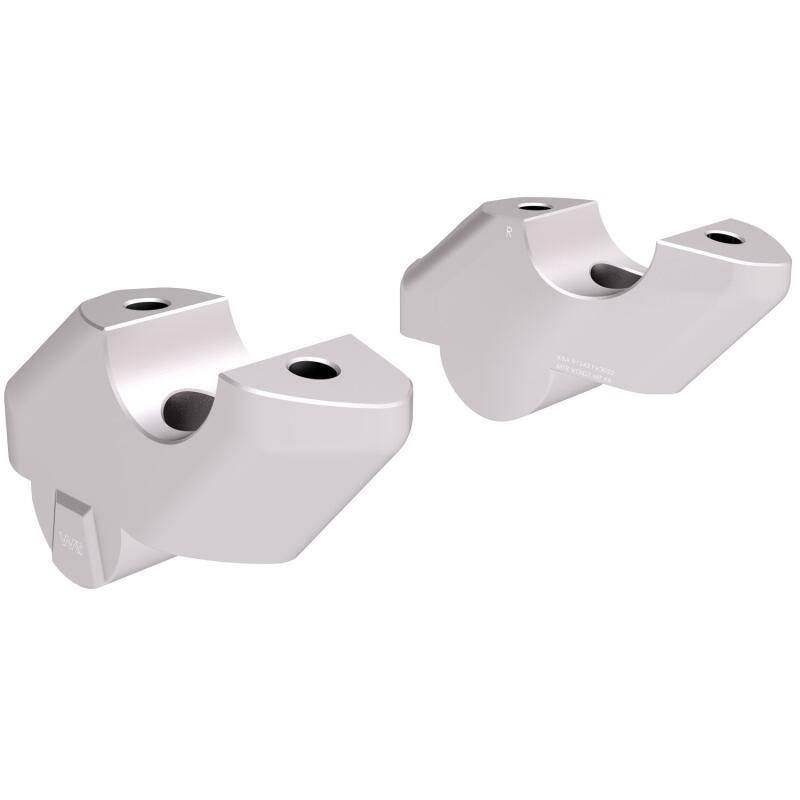 GSX-S1000/GT ハンドルバーライザー 30mmUP 22mmOffset シルバー VOIGT