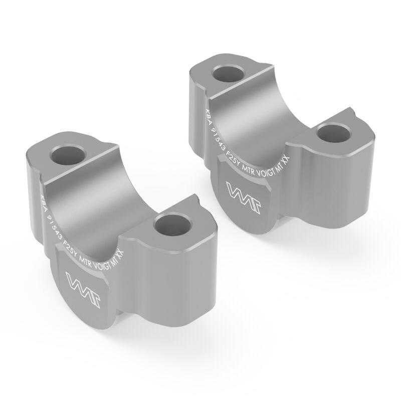 テネレ700 ハンドルバーライザー 25mmアップ ブラック VOIGT