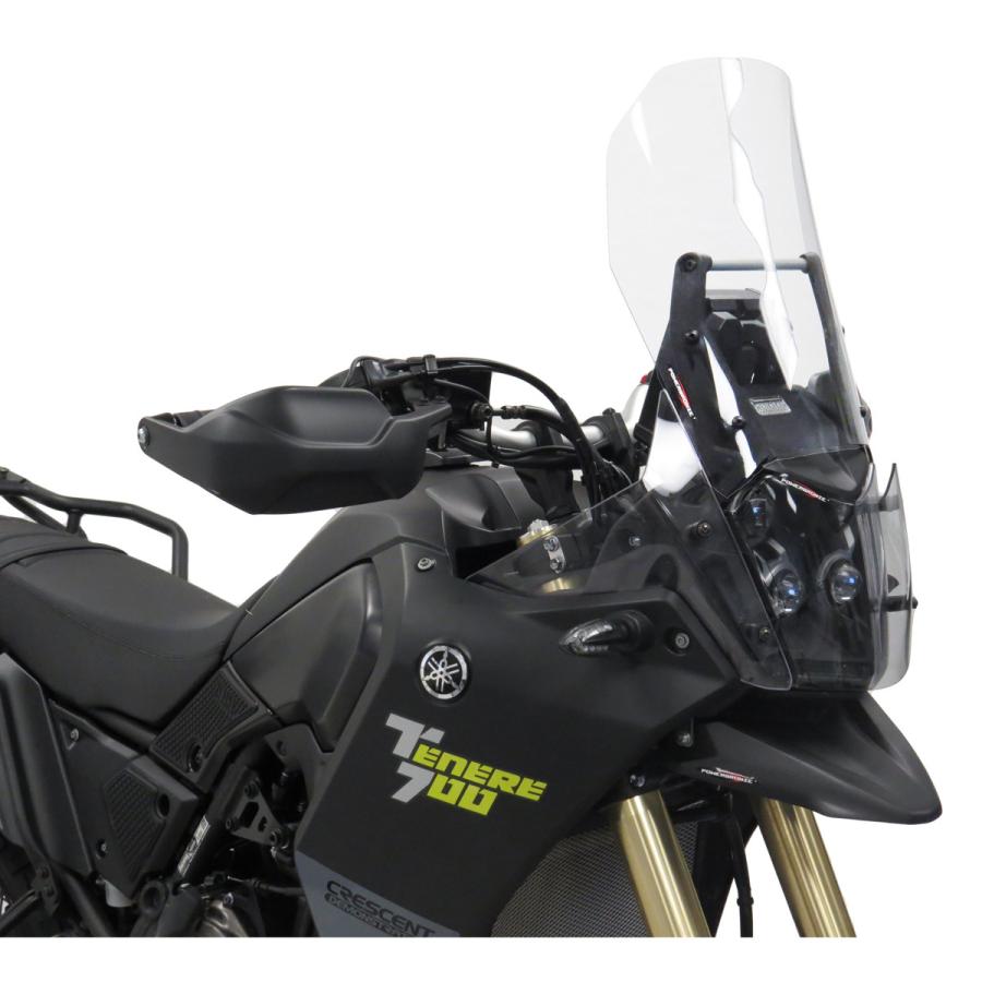 YAMAHA Tenere 700 FLIP ウィンドスクリーン クリア POWERBRONZE