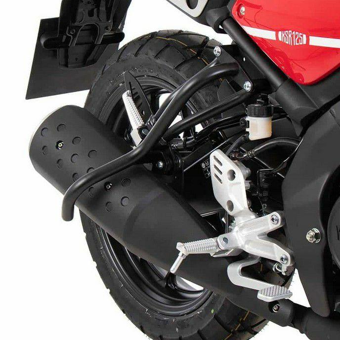 ヤマハ XSR125/155 マフラーガード ヘプコ＆ベッカー : モトパーツ