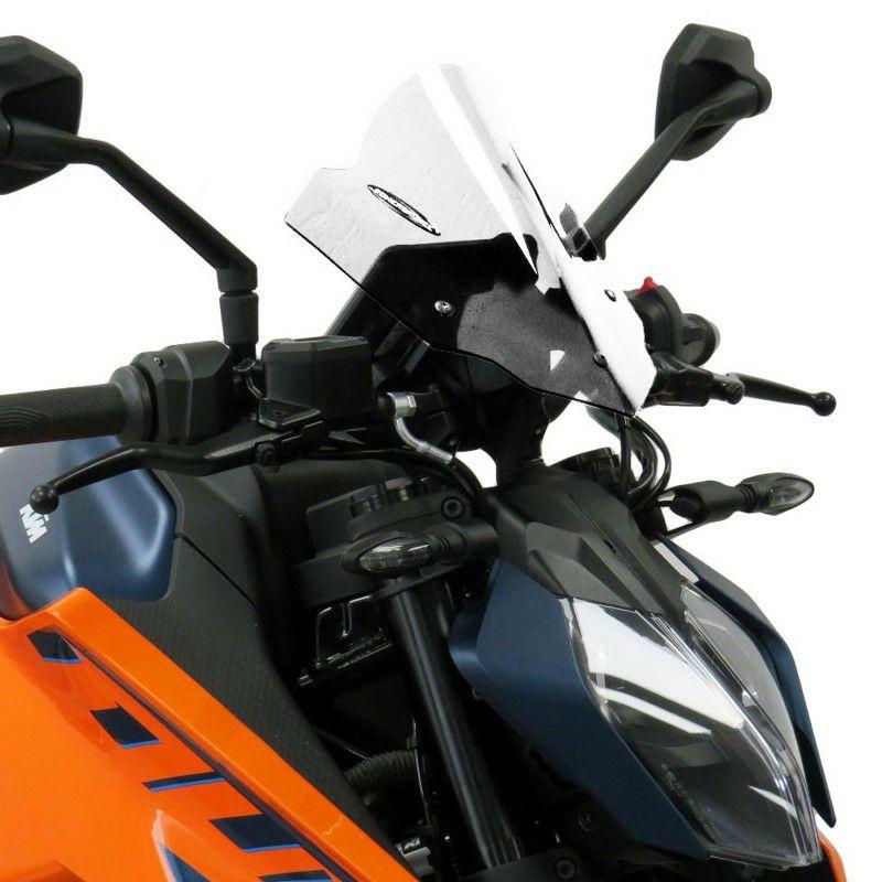 KTM 125/250/390 DUKE 24- スクリーン 260mm クリア パワーブロンズ