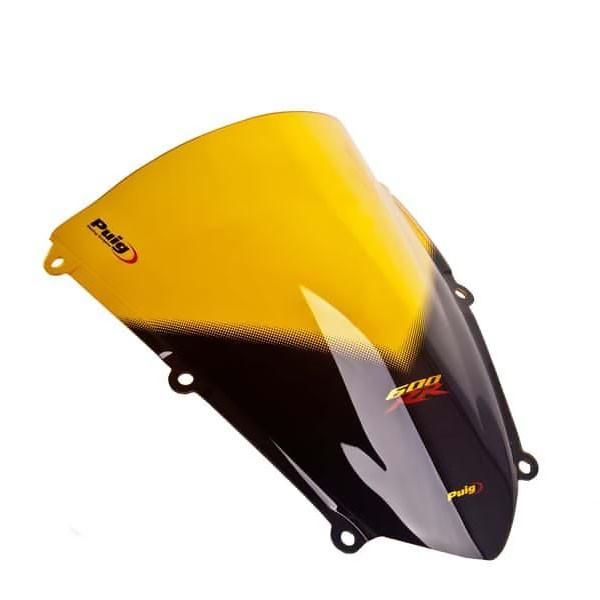 プーチ(Puig) レーシングスクリーン イエロー CBR600RR 07-12 4356G