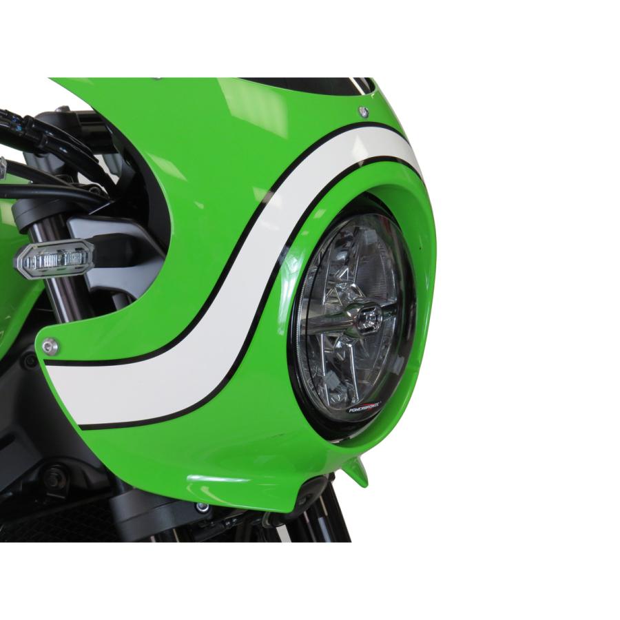 Kawasaki Z900RS ヘッドライトプロテクター ライトティント POWERBRONZE｜motoparts｜02
