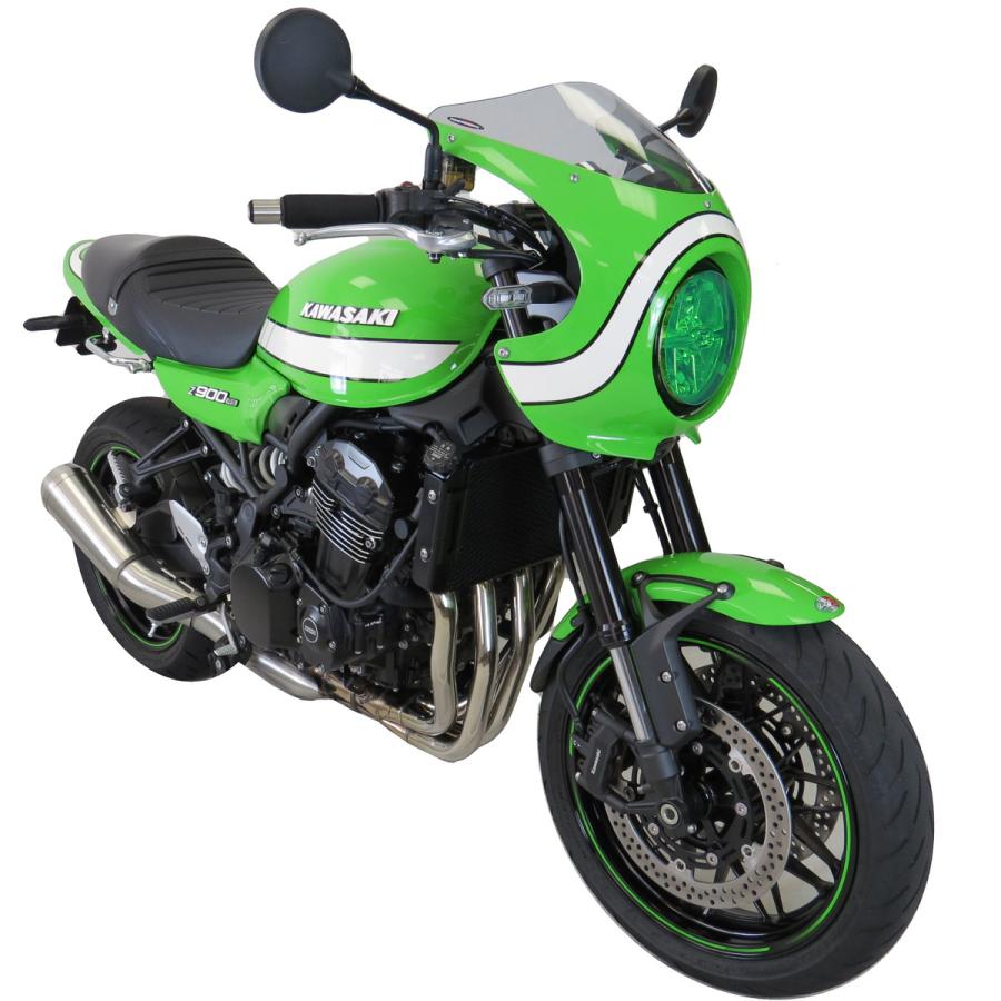 Kawasaki Z900RS ヘッドライトプロテクター ライムグリーン Kawasaki Z900RS ヘッドライトプロテクター ライムグリーン