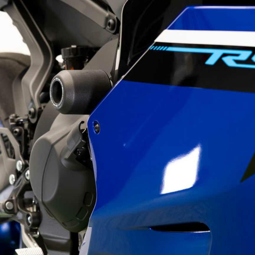 YAMAHA YZF-R9 (2025-) フレームスライダー ブラック Evotech 