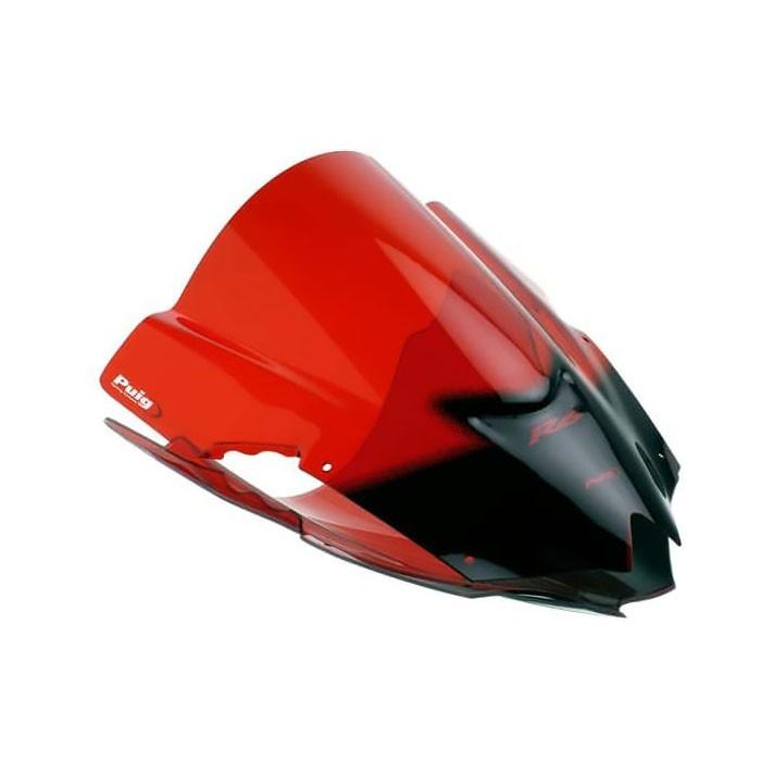 プーチ(Puig) レーシングスクリーン レッド YZF-R6 08-16 4635R