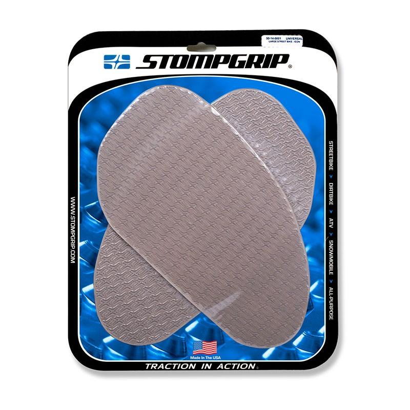 STOMPGRIP 汎用タンクパッド ラージ アイコン (クリア)